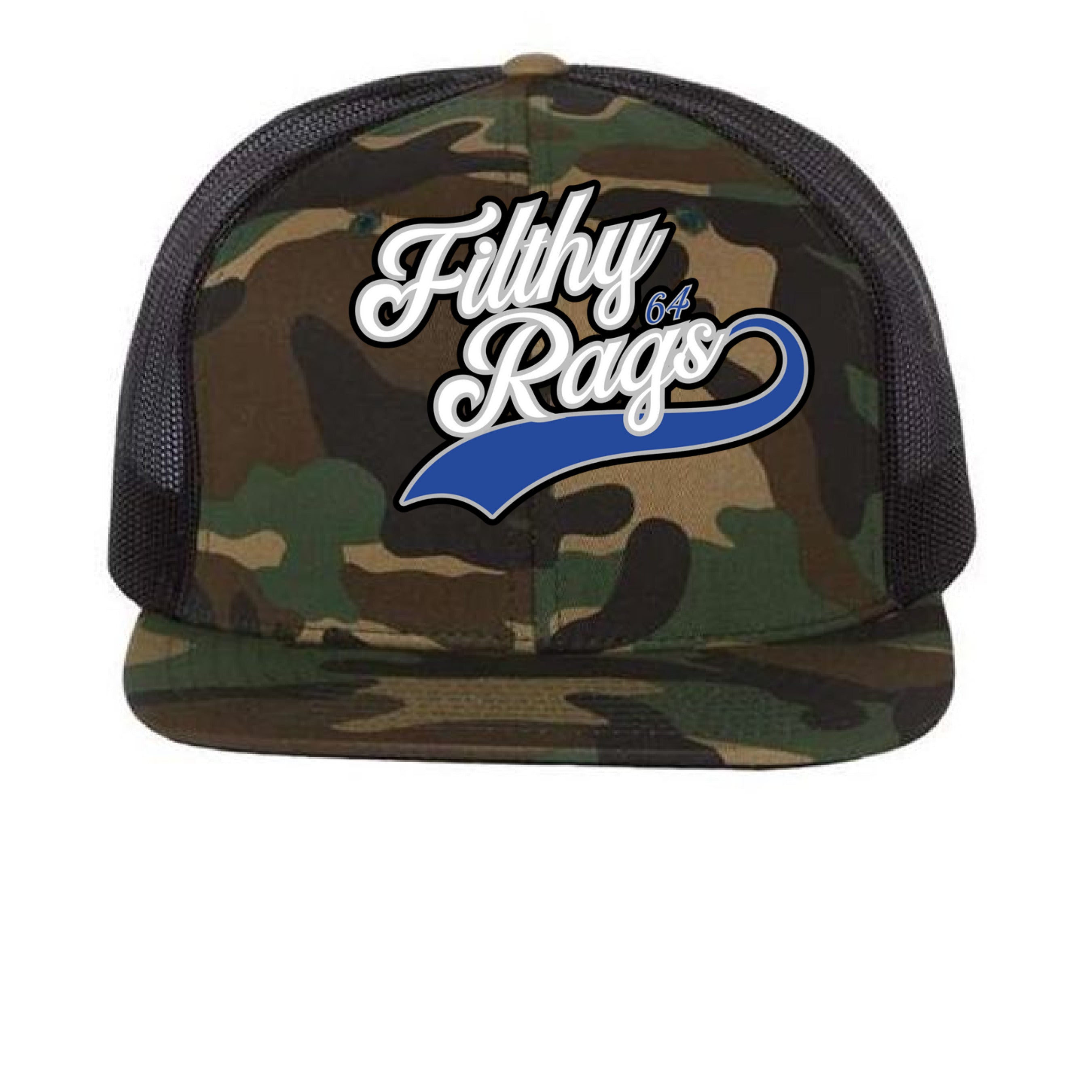 Green Camo/ Black - FRONT